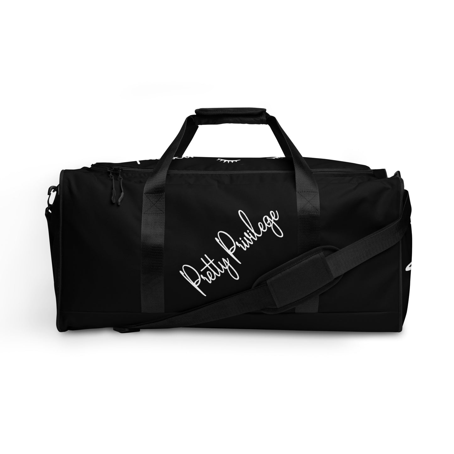 Truckin Unicorn Black Duffle Bag