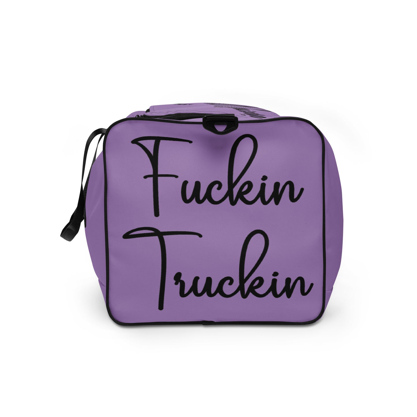 Truckin Unicorn Purple Duffle bag