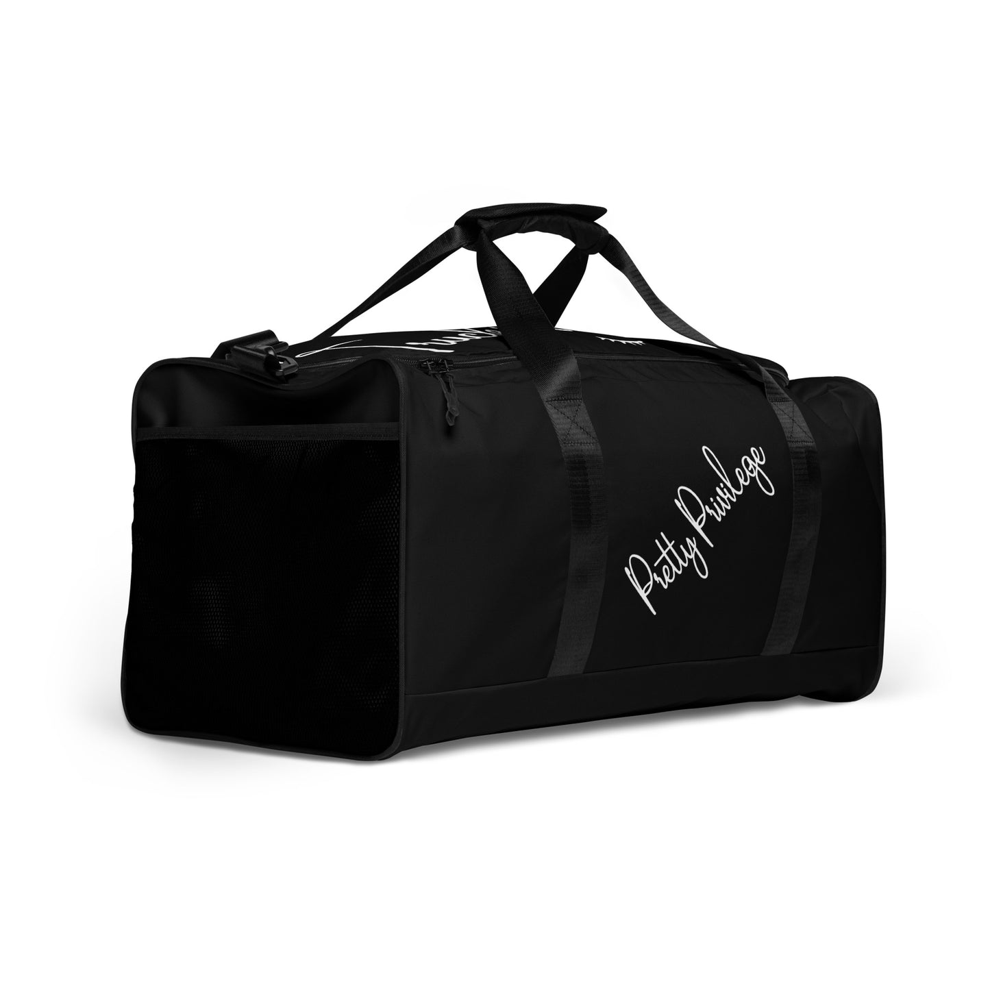 Truckin Unicorn Black Duffle Bag