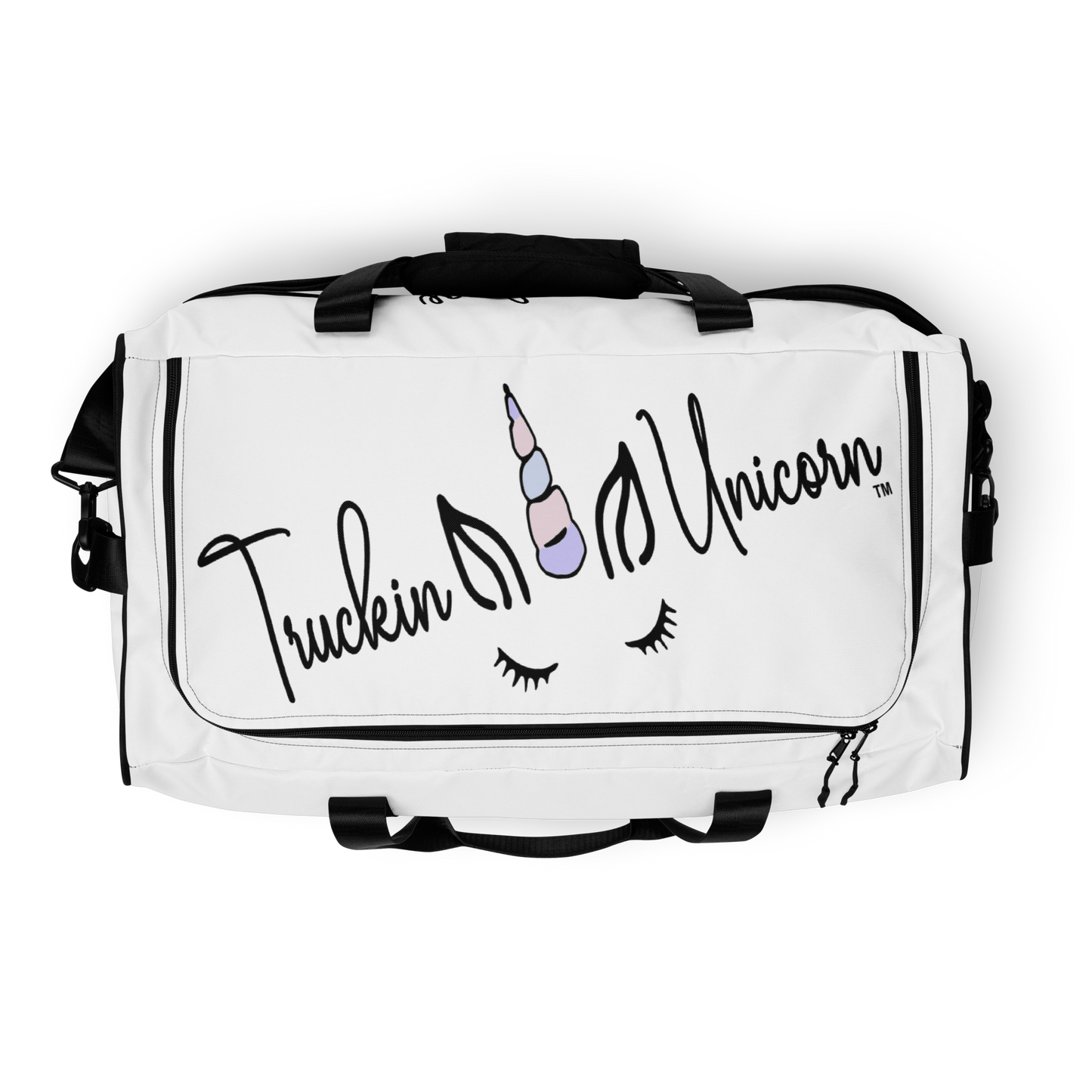 Truckin Unicorn Duffle bag