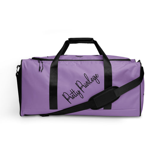 Truckin Unicorn Purple Duffle bag