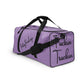 Truckin Unicorn Purple Duffle bag