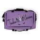 Truckin Unicorn Purple Duffle bag